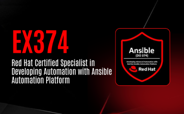 EX374 Red Hat Certified Specialist in Developing Automation with Ansible Automation Platform
