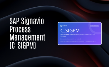 SAP Signavio Process Management (C_SIGPM)